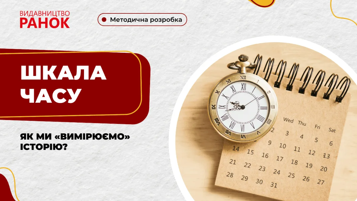 Шкала часу. Як ми «вимірюємо» історію?